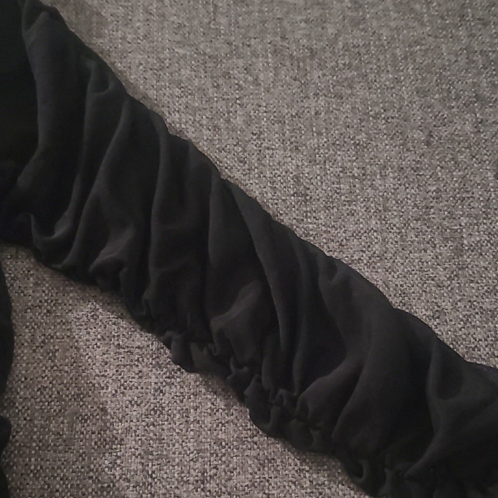 BOLD elements Black One-Shoulder Midi Bodycon Dress - Picture 5 of 5